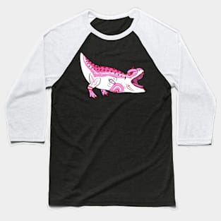 Cute Pink Majungasaurus Baseball T-Shirt